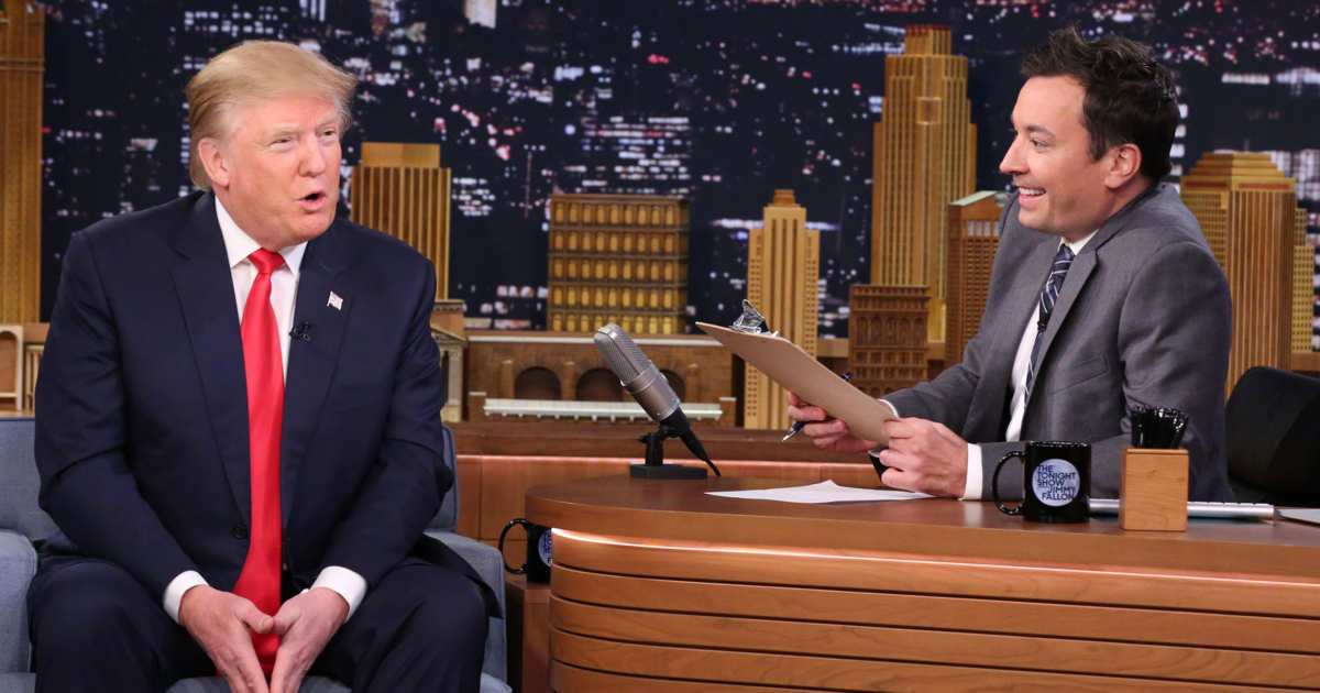 Donald Trump Targets Jimmy Fallon In New Twitter Rant: ‘Be A Man Jimmy!’