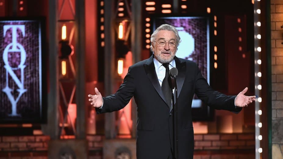 Tonys: Robert De Niro Bashes Trump in Bleeped Moment Tonys: Robert De Niro Bashes Trump in Bleeped Moment