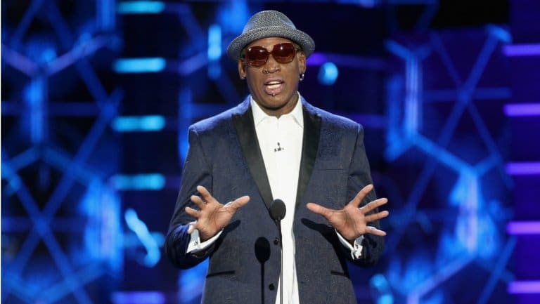 Dennis Rodman Booed at Bruce Willis Roast Dennis Rodman Booed at Bruce Willis Roast