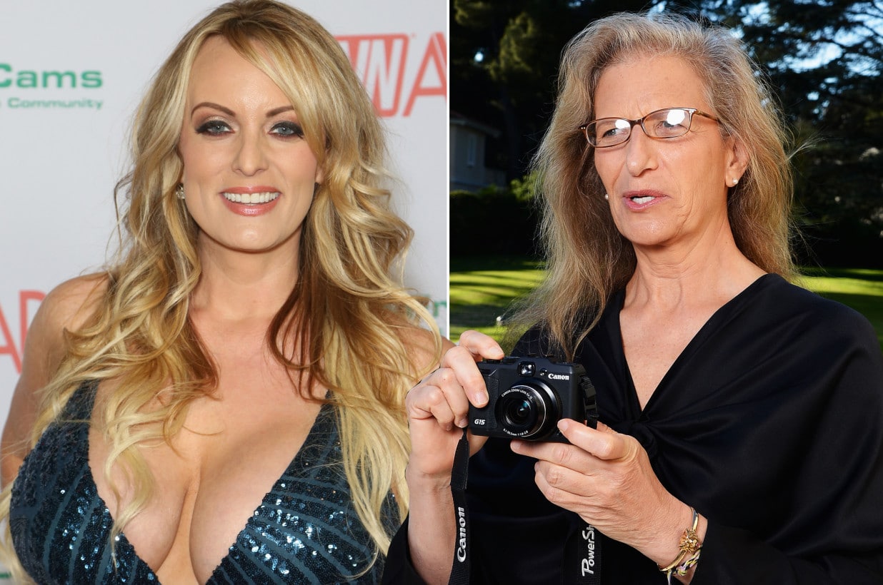 Annie Leibovitz photographs Stormy Daniels for Vogue