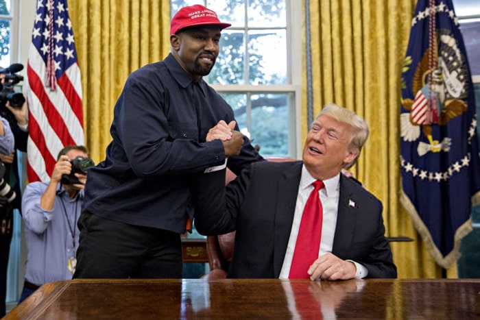 Celebs React to Kanye’s Meeting With Trump