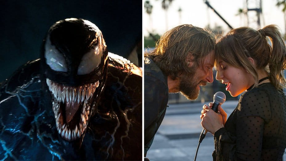 Weekend Box Office: ‘Venom’ Heads for Huge $65M-$70M U.S. Bow; ‘A Star Is Born’ Eyes Strong $40M