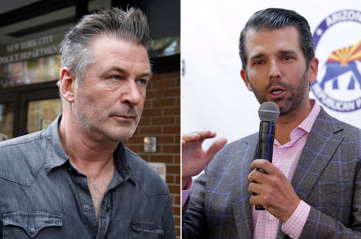 Trump Jr. Calls Alec Baldwin ‘Garbage’ in Swipe Over Arrest