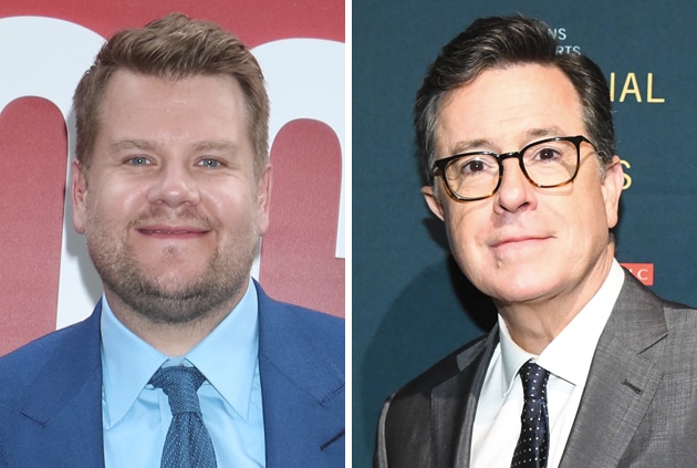 Stephen Colbert And James Corden Divvy Up Super Bowl And AFC Championship Late-Night Timeslots