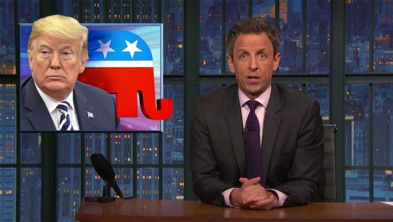 Late-Night Hosts Attack Trump “Scaremongering” Over Migrant Caravan