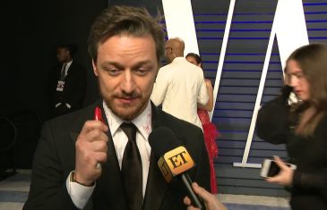 Why Was James McAvoy’s Shirt Covered in Autographs at the Oscars