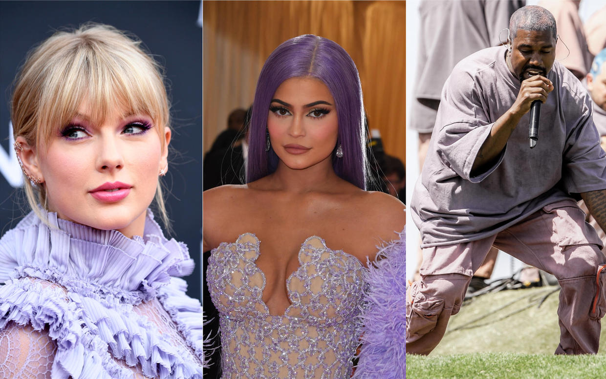 Taylor Swift, Kylie Jenner, Kanye West Top Forbes’ List of 100 Highest-Paid Entertainers