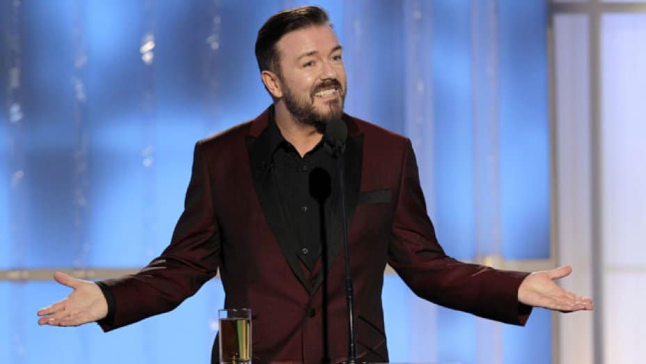 Ricky Gervais to Host Golden Globes for a Record Fifth Time Ricky Gervais to Host Golden Globes for a Record Fifth Time