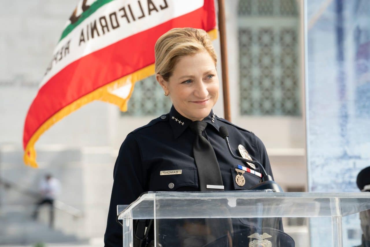Edie Falco on Playing a Good Cop Edie Falco on Playing a Good Cop