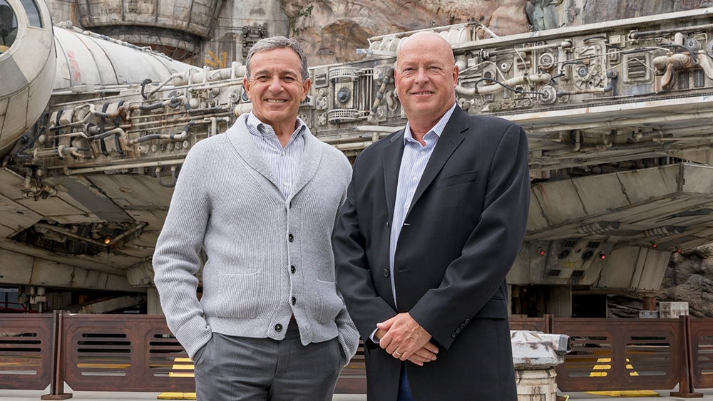 Disney Picks Bob Chapek to Replace Bob Iger as Next CEO Disney Picks Bob Chapek to Replace Bob Iger as Next CEO