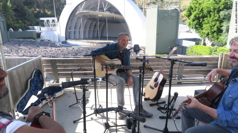 Kenny Loggins Performs ‘Footloose’ at an Empty Hollywood Bowl to Raise Money for Covid-19 Relief